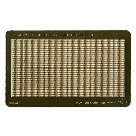 1/350 Helicopter Platform Non-slip Net