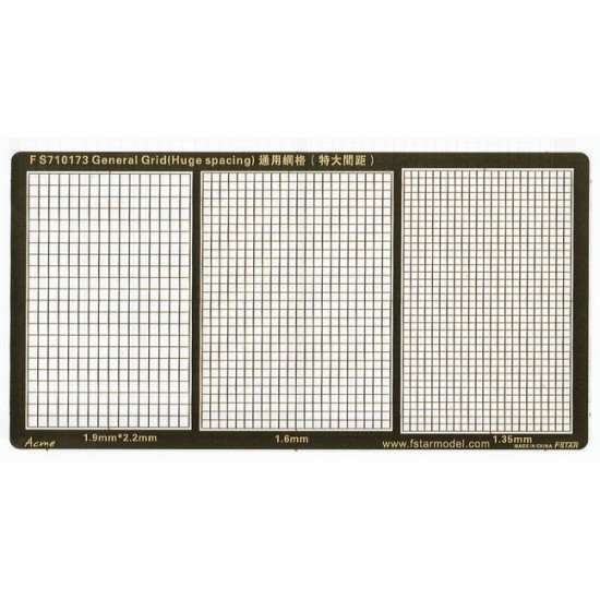 1/700 General Grid (Huge Spacing) (1 Photo-etched Sheet)