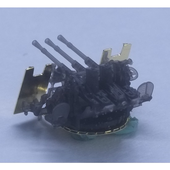 1/350 WWII IJN Type 96 25mm Triple AA Gun (LPR Mechanical Sight, 6 sets)