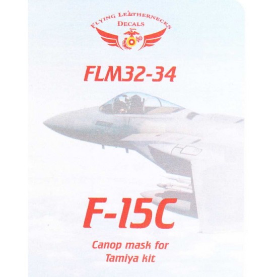 1/32 F-15C Canopy/Wheel Mask for Tamiya kits