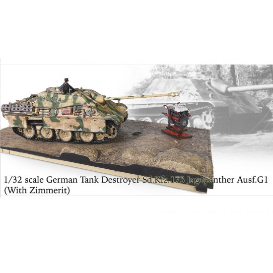 1/32 German Sd.Kfz.173 Jagdpanther Ausf.G1 w/Zimmerit, Battle of Normandy August 1944