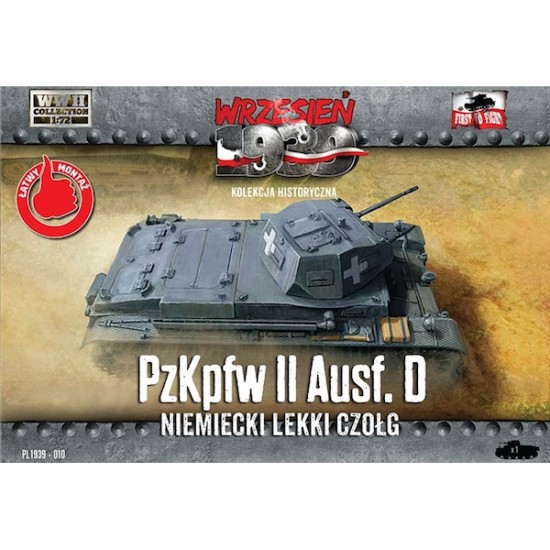 1/72 German Light Tank PzKpfw.II Ausf.D