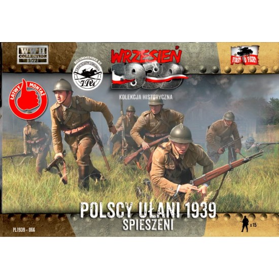 1/72 Polish Uhlans on Foot (15 figures)