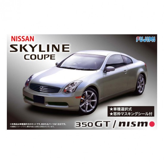 1/24 Nissan V35 Skyline Coupe 350GT Nismo w/Window Frame Mask Seal (ID-164)