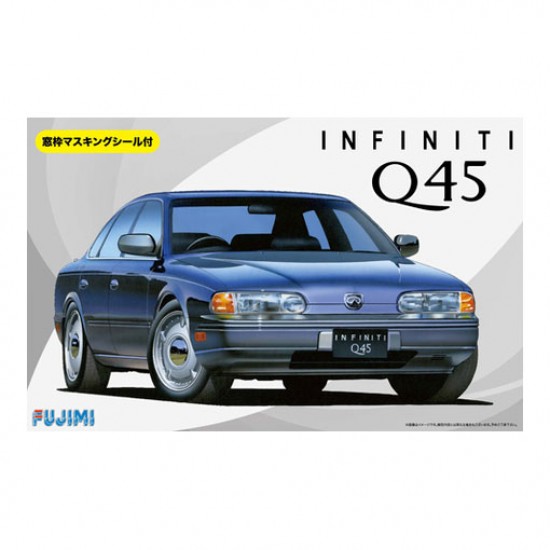 1/24 Infiniti Q45 with Window Frame Masking Seal
