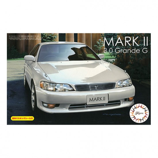 1/24 Toyota Mark.II 3.0 Grande G w/Window Frame Masking (ID-118)