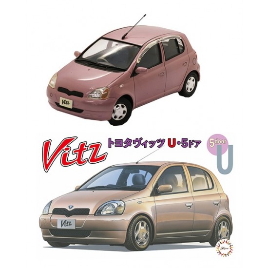 1/24 Toyota Vitz 5doors type U (ID-23)