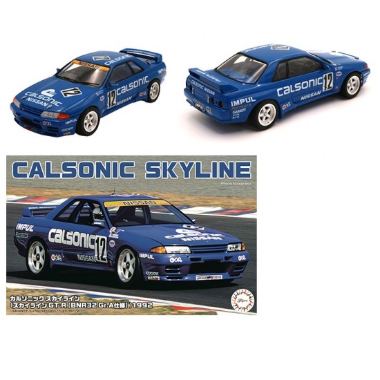 1/24 Calsonic Skyline (Skyline GT-R [BNR32 Gr.A] )1992 (ID-296)