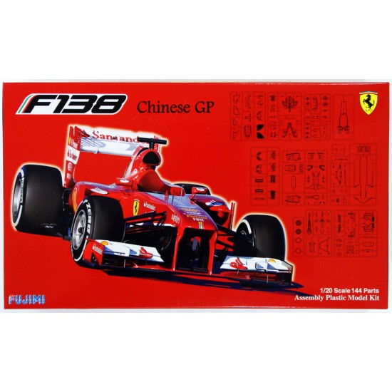 1/20 Ferrari F138 Chinese GP (GP-56)