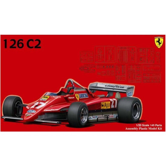1/20 Ferrari 126C2 1982 (GP-2)