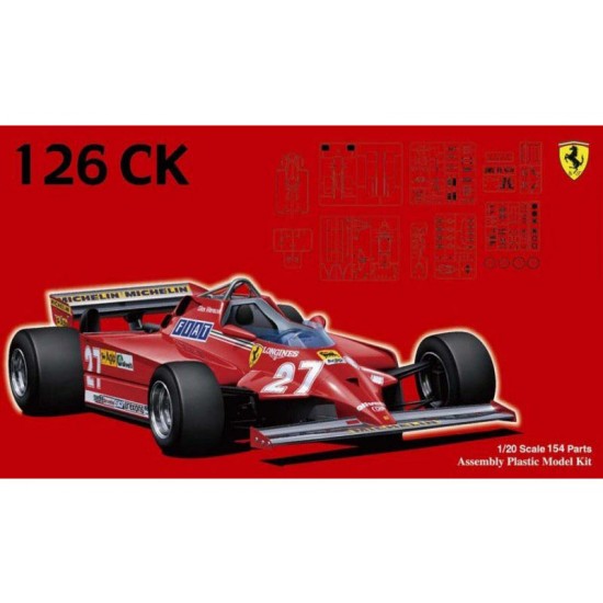 1/20 Ferrari 126CK 1981 (GP-4)