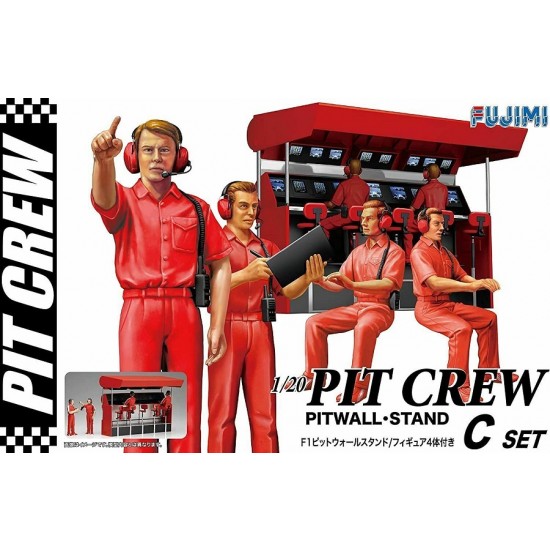 1/20 F-1 PITWALL STAND (GT-25)
