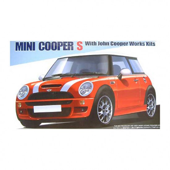 1/24 Mini Cooper S with John Cooper Works Kits