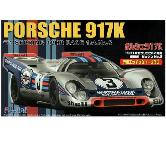 1/24 (RS84) Porsche 917K 1971 Sebring 12-Hour Race c/w PE Parts