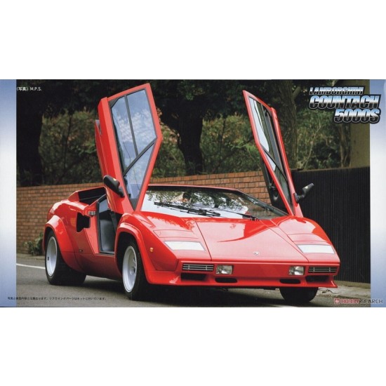 1/24 Lamborghini Countach 5000S Quattro Valvole (RS-38)