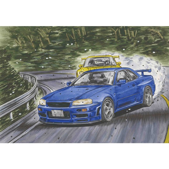 1/24 Initial D - Skyline GT-R (BNR34) Kozo Hoshino [ISD-22]