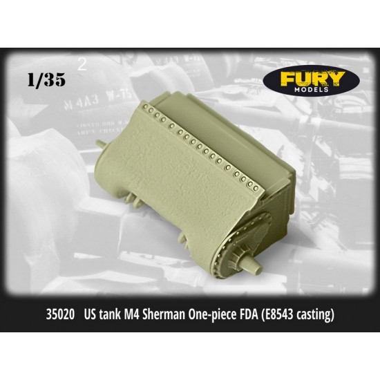 1/35 US Tank M4 Sherman One-Piece FDA (E8543 Casting)