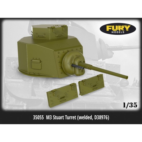 1/35 M3 Stuart Turret (welded, D38976)