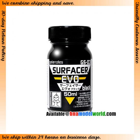 Surfacer Evo - Black (50ml)