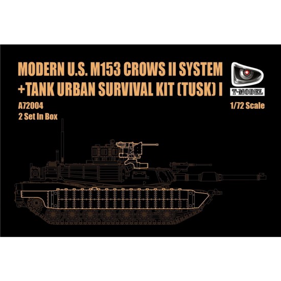 1/72 M153 CROWS II System & TUSK I Detail Set
