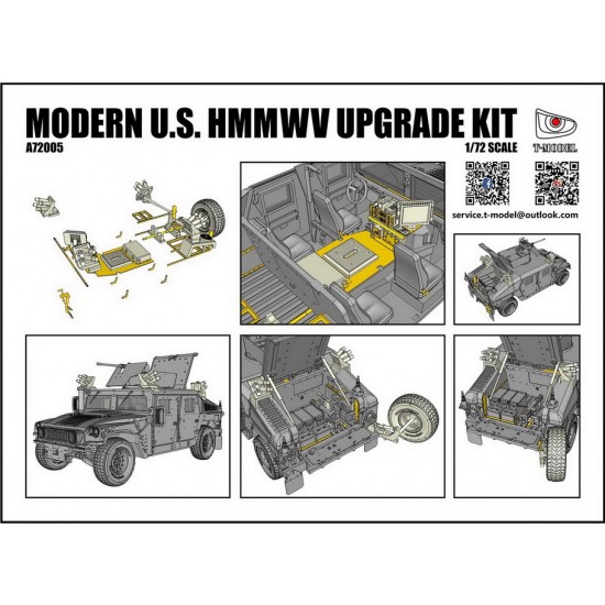 1/72 Modern US HMMWV Upgrade Kit