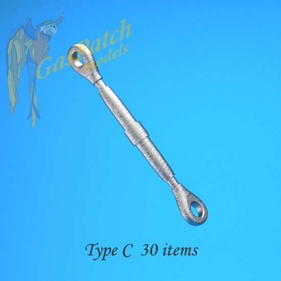 1/32 Metal Turnbuckles Type C (30pcs)