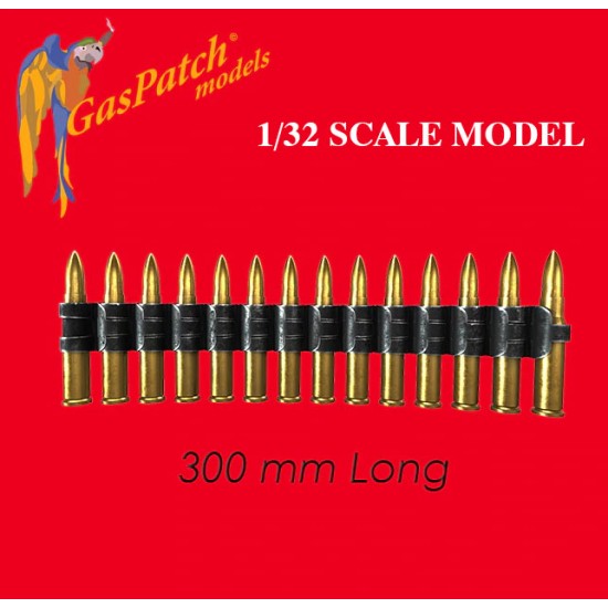 1/32 Flexible Ammo Belt Cal.30 (length: 300mm)