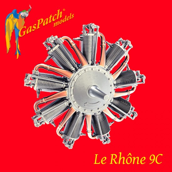 1/48 Le Rhone 9C Rotary Engine