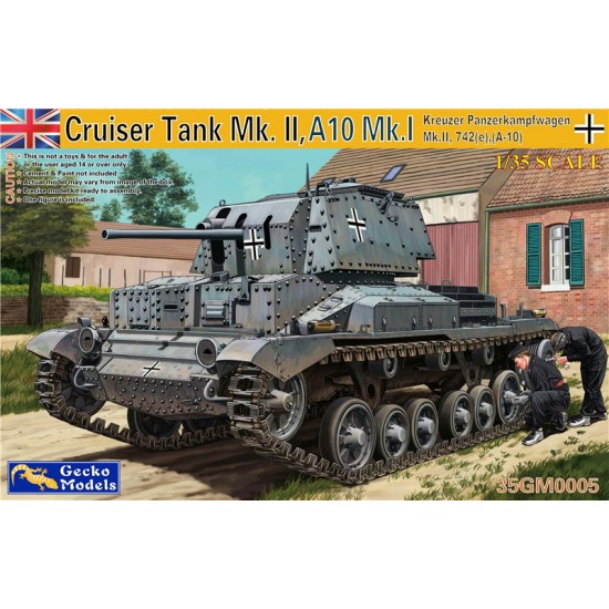 1/35 Kreuzer Panzerkampfwagen Mk.II, 742(e) (A-10)
