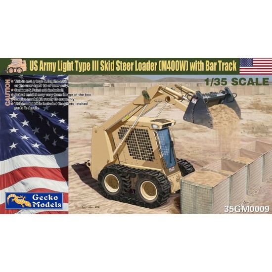 1/35 US Army Light Type III Loader (M400W)w/Bar Track
