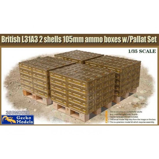 1/35 British Ammo & Pallet Set