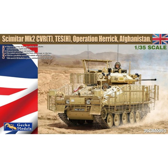 1/35 CVR(T) Scimitar Mk2, TES(H), Operation Herrick, Afghanistan Gecko 35GM0051