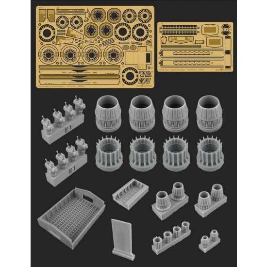 1/2274 Star Destroyer Engines & Exterior Detail Set for Revell kits [Star Wars E III]