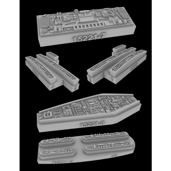 1/670 Intrepid class - Sensors Array: USS Voyager NCC-74656 Detail set ...
