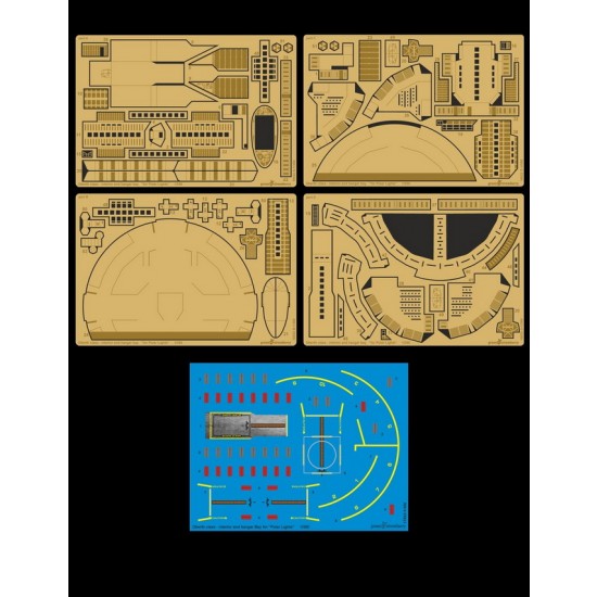 1/350 USS Grissom Oberth class Interior and Hangar Bay [Star Trek III The Search for Spock]