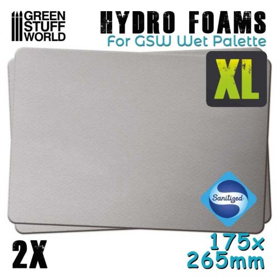 Hydro Foams XL (2pcs, 175x265mm)