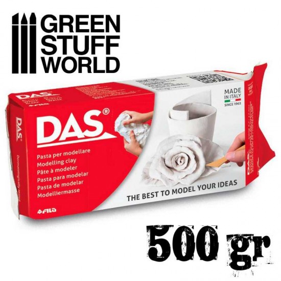Modelling clay DAS - 500gr. Synthetic Paper Air Drying Clay