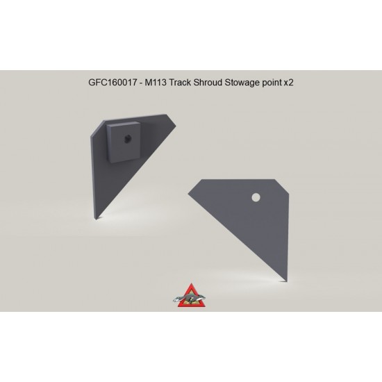 1/16 Australian/New Zealand M113 Track Shroud Stowage Point 1960s-2000s