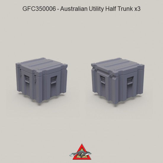 1/35 Modern Australian Utility 1/2 Trunk (3pcs)