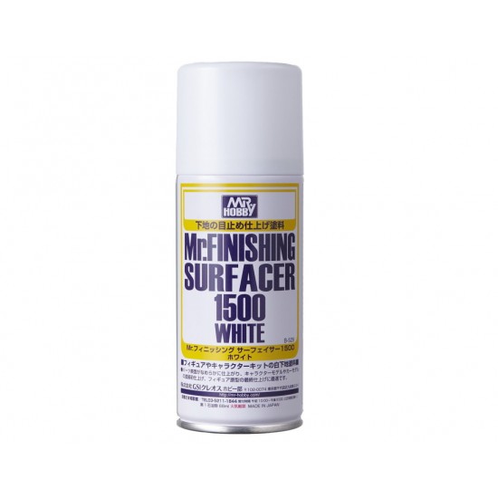 Mr. Finishing Surfacer Spray - White #1500 (170ml)