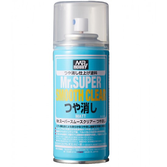 Mr Super Smooth Clear Flat Spray (Matt) 170ml