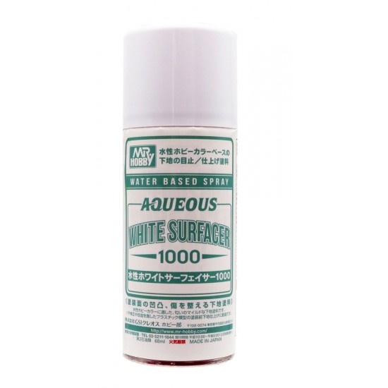 Water Based Spray - Aqueous White Surfacer 1000 (68ml)