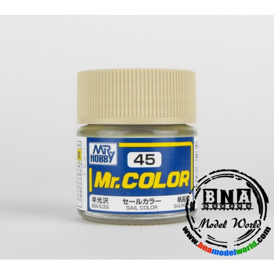 Solvent-Based Acrylic Paint - Semi-Gloss Sail Colour (10ml)