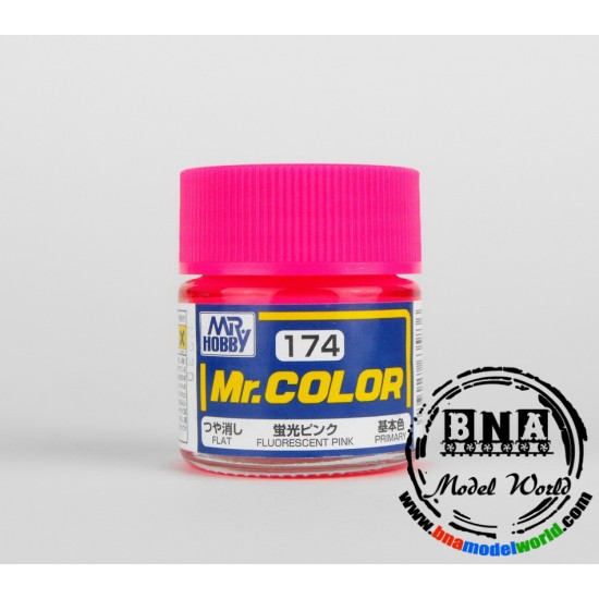 Solvent-Based Acrylic Paint - Gloss Fluorescent Pink (10ml)