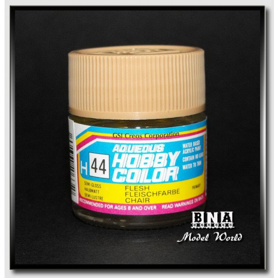 Water-Based Acrylic Paint - Semi-Gloss Flesh (10ml)