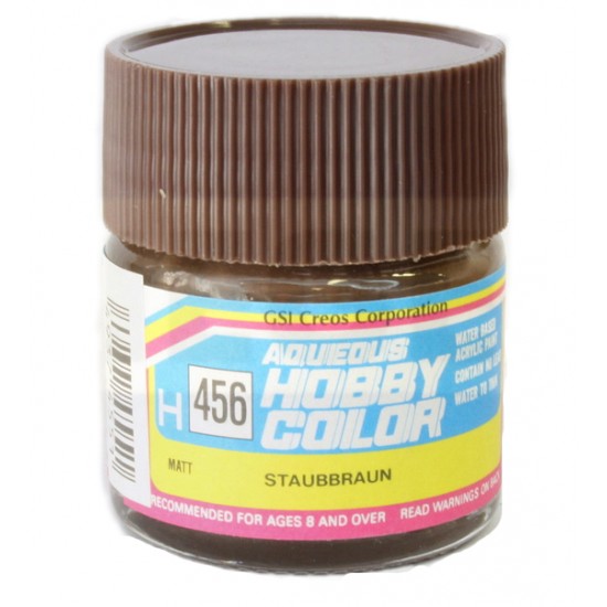 Water-Based Acrylic Paint - Flat Dust Brown (10ml)