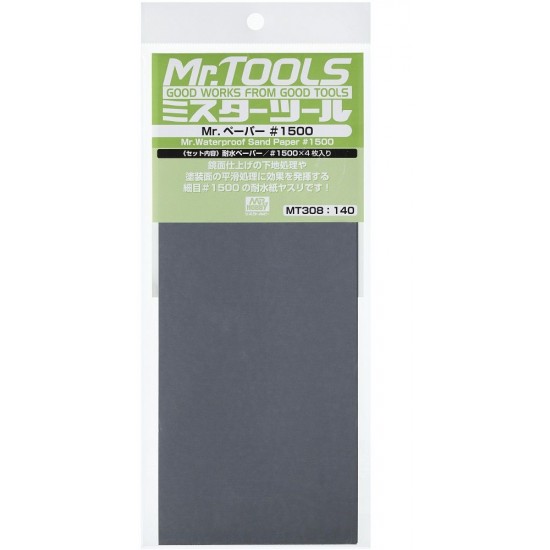 Mr Waterproof Sandpaper #1500 Grit