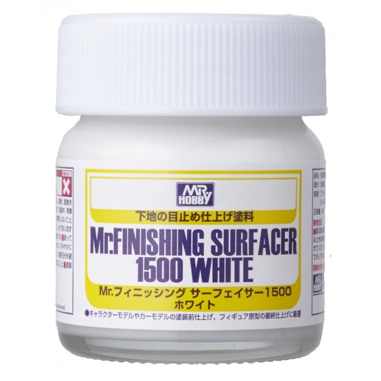 Mr. Finishing Surfacer - White #1500 (40ml)