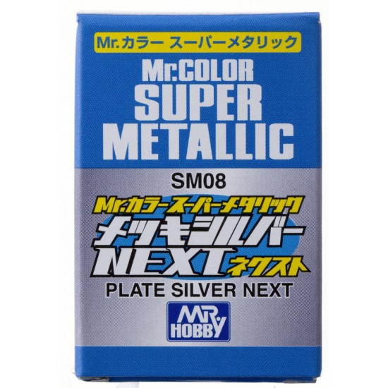 Mr.Color Super Metallic Plate Silver Next 18ml