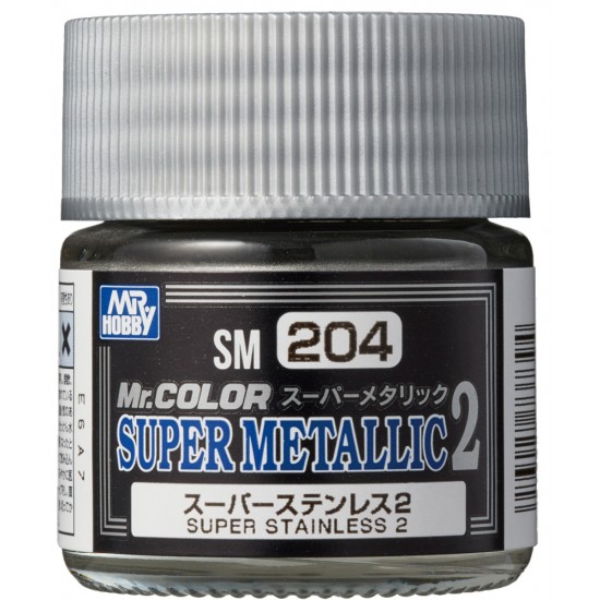 Mr. Color Super Metallic - Super Stainless Steel 2 (10ml)